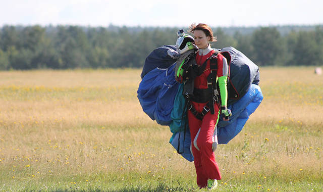 Прыжок с парашютом во Владимире