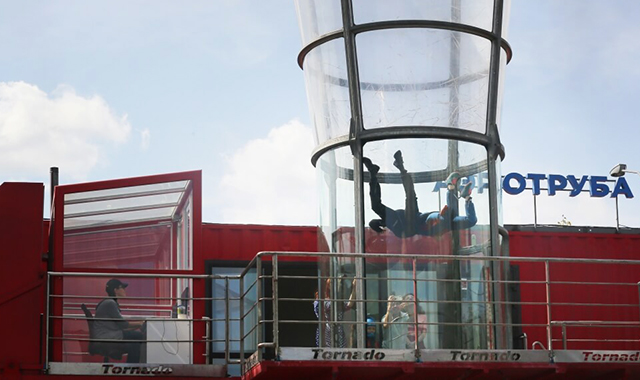 Аэротруба подарочный сертификат в Москве и Подмосковье