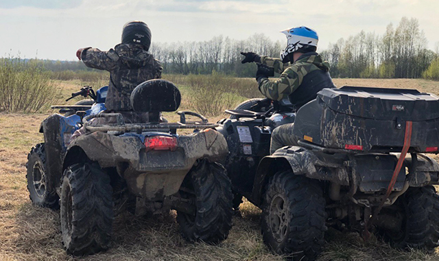 Покататься на квадроцикле