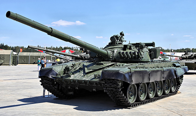 Катание на танке Т-72