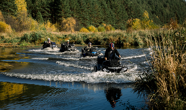 Покататься на квадроцикле