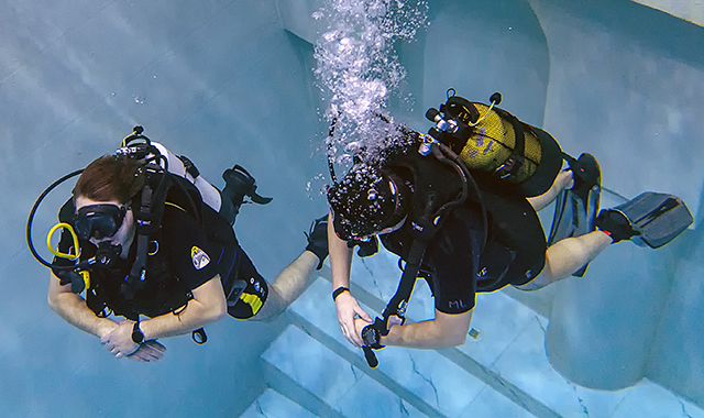 Дайвинг в Москве