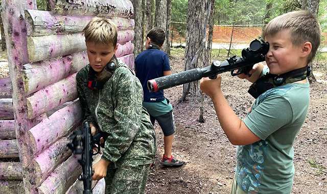 Подарочный сертификат на Лазертаг