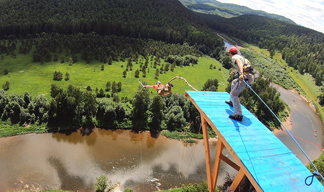 Роупджампинг в Москве и Подмосковье