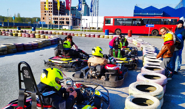 Картинг для детей. Детский картинг в Москве и Подмосковье