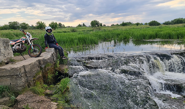 Катание на мотоцикле с водителем