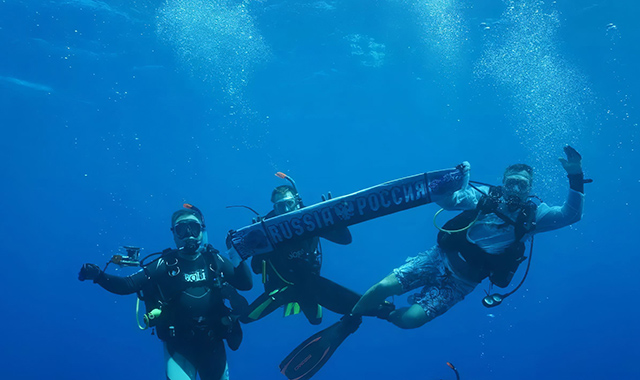 Дайвинг в Москве