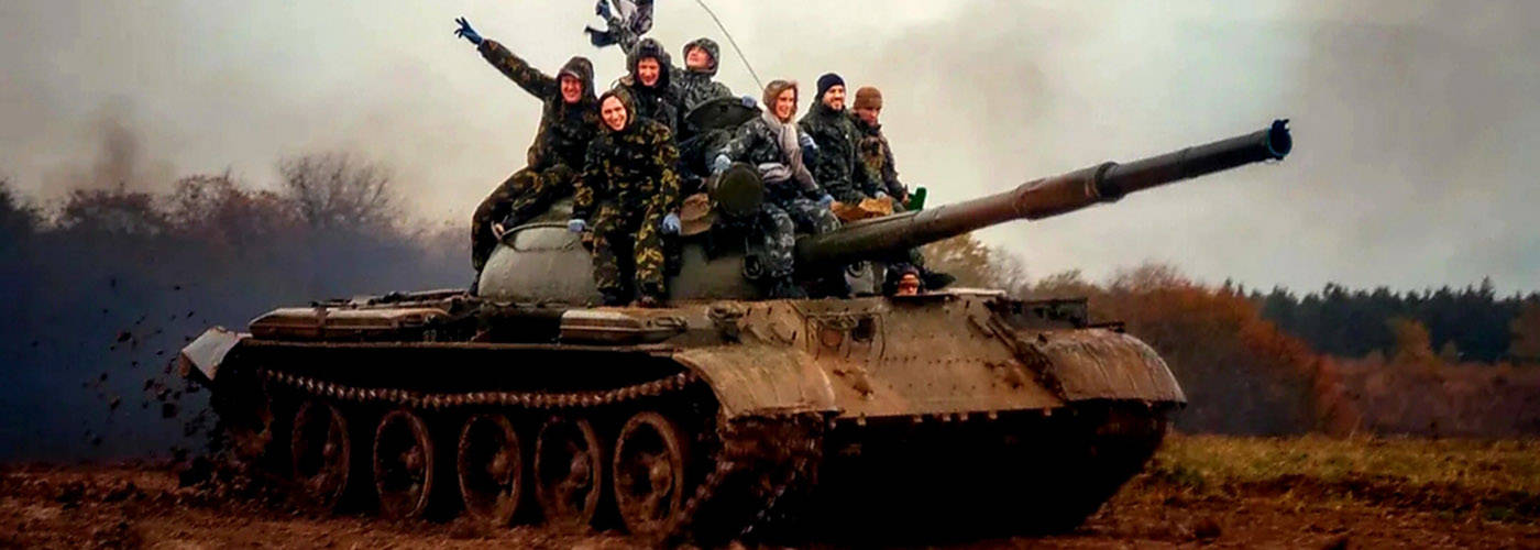 Камаз на танке стример