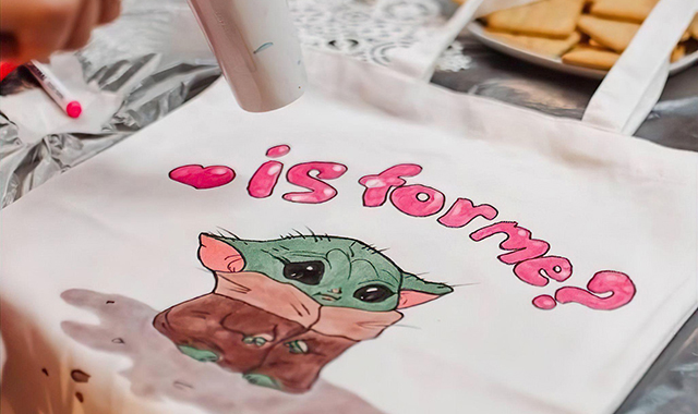 Художественная роспись ткани своими руками в Москве