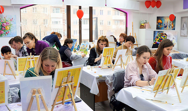 Учимся рисовать цветными карандашами в Москве