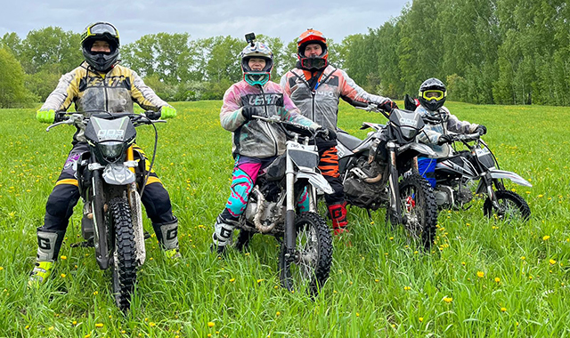 Экстремальное вождение мотоцикла в Москве и Подмосковье