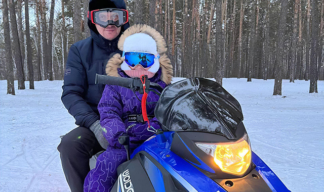 Прогулки на снегоходах в Новосибирске