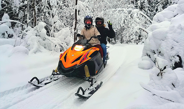 Прогулки на снегоходах в Екатеринбурге