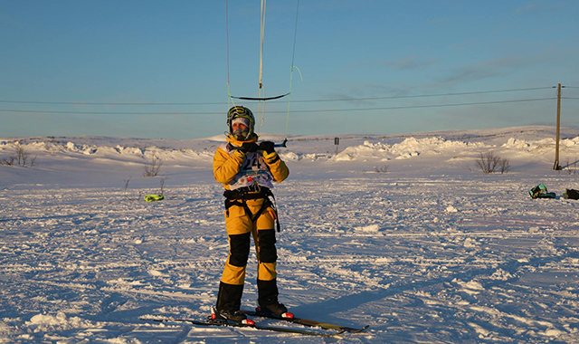 Сноукайтинг, обучение в Москве
