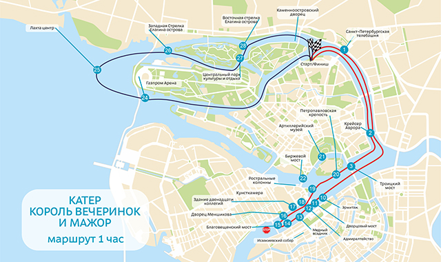 Летние развлечения в Санкт-Петербурге (СПБ)