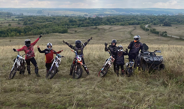 Катание на питбайках в Москве и Подмосковье