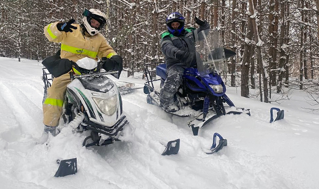 Туры на снегоходах в Москве