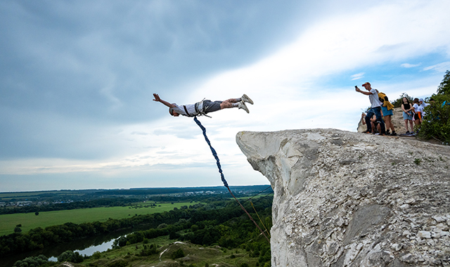 Роупджампинг в Москве и Подмосковье