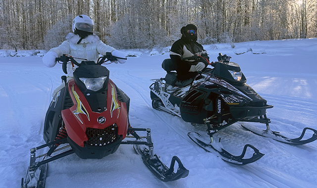 Аренда детских снегоходов в Екатеринбурге