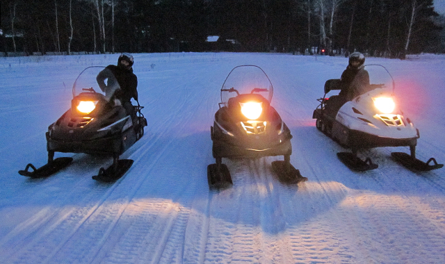 Прокат снегоходов в Москве