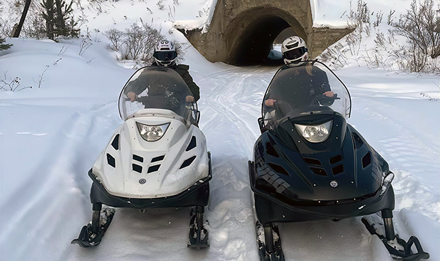 Прогулки на снегоходах в Екатеринбурге