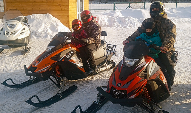 Прокат снегоходов в Москве