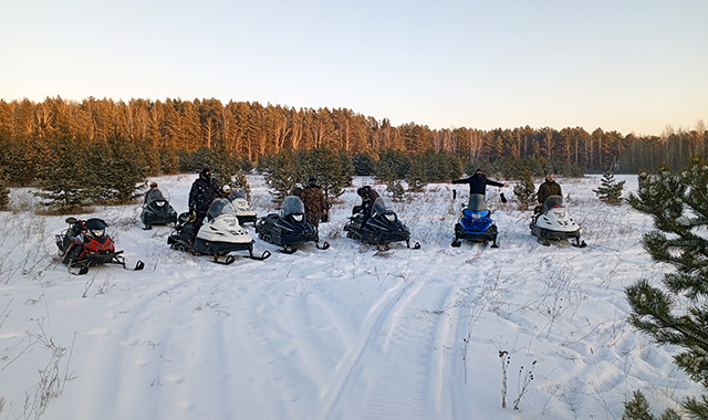 Аренда детских снегоходов в Москве