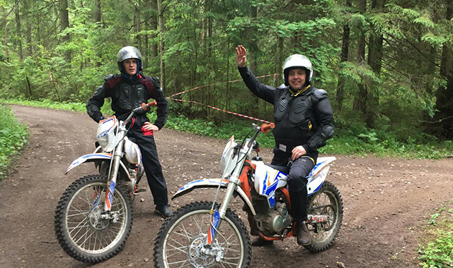 Обучение вождению мотоцикла в Санкт-Петербурге (СПБ)